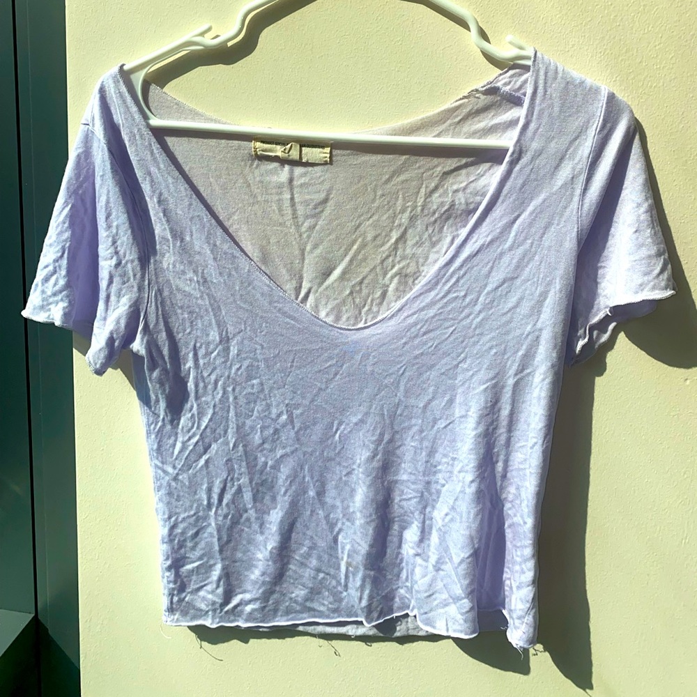Urban Outfitters Purple Crop Top